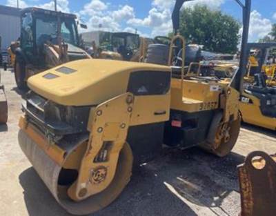 2009 Caterpillar CB-334E Smooth Drum Roller Compactor