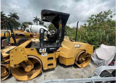 2009 Caterpillar CB-434D Smooth Drum Roller Compactor