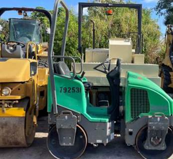 2015 Wacker Neuson RD12A Smooth Drum Roller Compactor