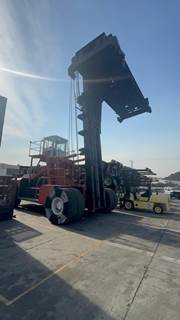 1998 Taylor Container Handler | 95,000 LB | 5-High | Top Pick Spreader ...