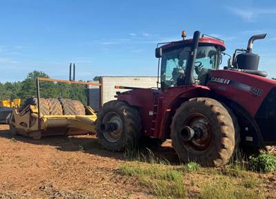 2015 Case Steiger 540HD Tractor w/ John Deere 1810E Ejector Pan