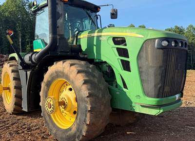 2010 John Deere 9430 Tractor w/ John Deere 1810E Ejector Pan