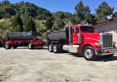 2014 Peterbilt 388 Transfer Truck w/ 2018 Reliance Trailer