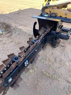Caterpillar T112 Skid Steer Trencher Attachment