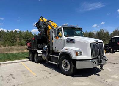 2019 COPMA 450 Truck-Mounted Knuckle Boom Crane