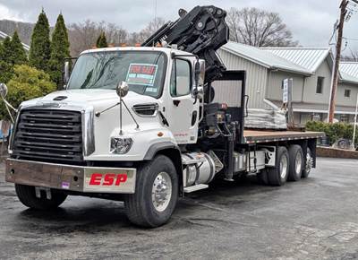 2018 Freightliner 114SD - HIAB Knuckle Boom Crane