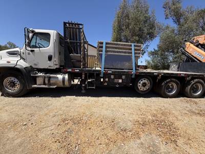 2019 International Truck-Mounted Knuckle Boom Crane