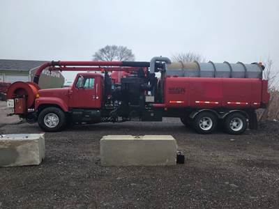 1999 International Vac-all Vacuum Truck