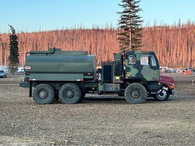 Stewart & Stevenson Water Truck