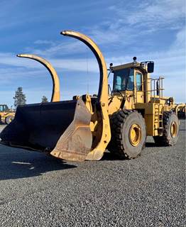 1992 Caterpillar 980F Wheel Loader - Bucket / Log Forks