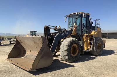 2019 John Deere 724K Wheel Loader - Bucket For Sale, 14,600 Hours ...