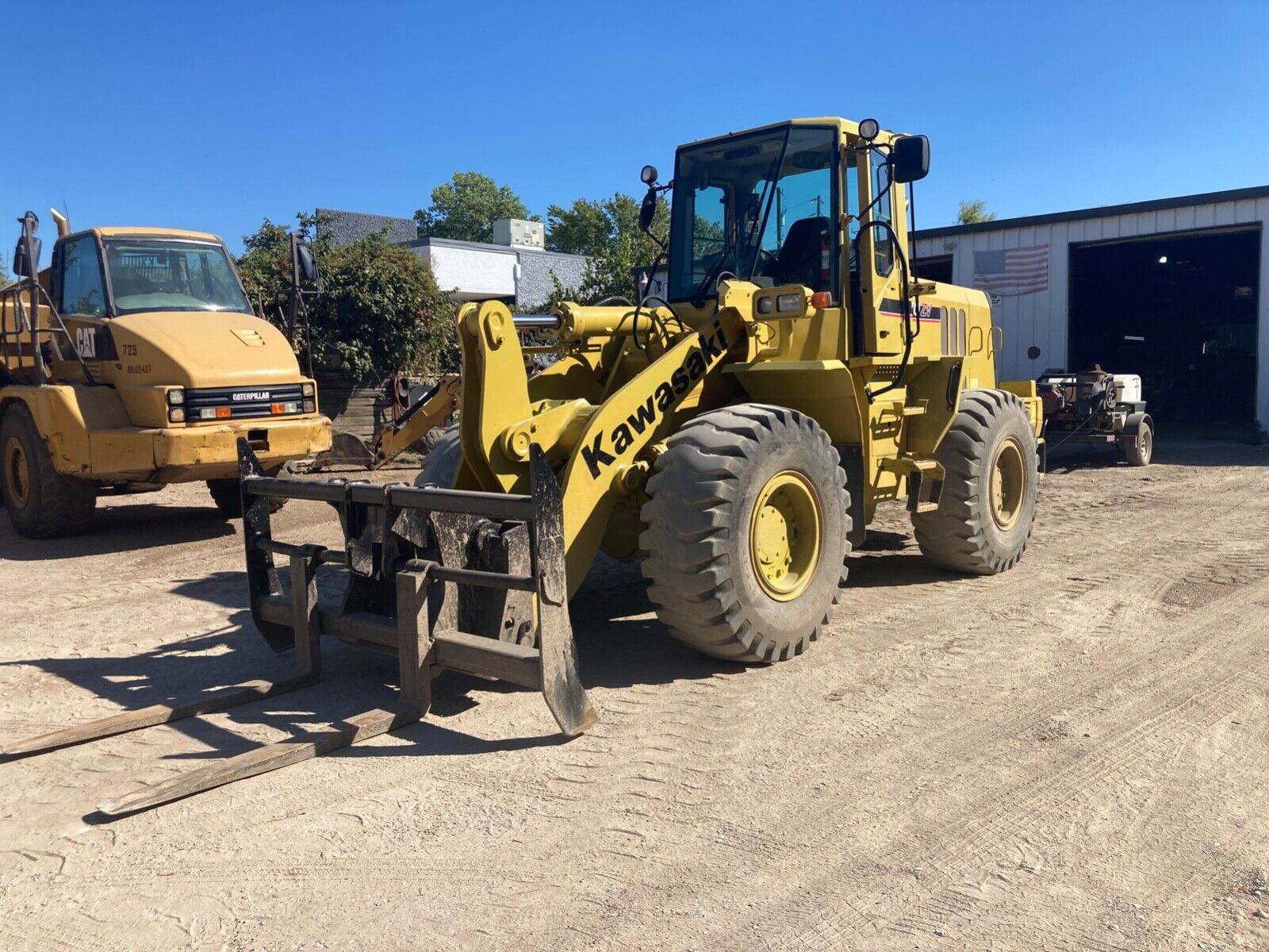 2011 Kawasaki 70ZV2 Wheel Loader For Sale, 4,840 Hours Round Rock