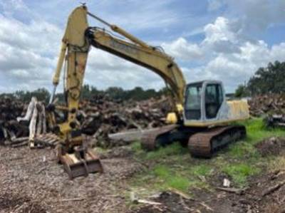 2000 Kobelco SK210 Wheeled Excavator