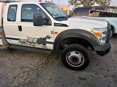 2014 Ford F550 super duty crew cab Flatbed Tow Truck
