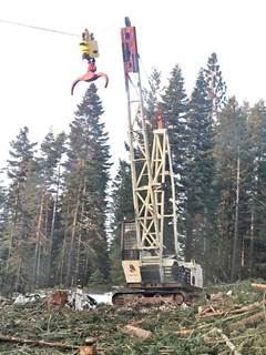 1991 Thunderbird TSY-155 Yarder