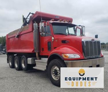 2020 Peterbilt 348 6x4 Tri-Axle Automatic Dump Truck