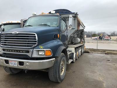 2006 Sterling LT9500 6X4 Stone Slinger / Spreader Truck Box
