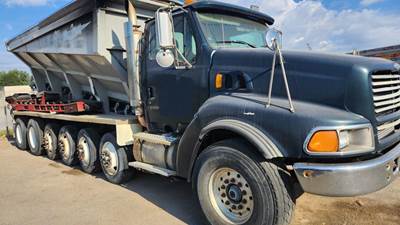 2000 Sterling L9522 Six Axle Stone Slinger Truck with Can-Am Slinger Box