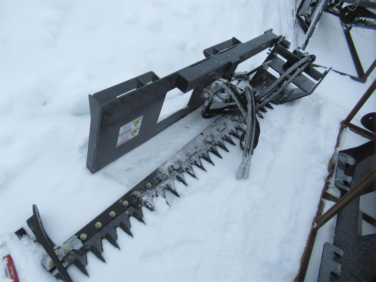 2023 Wolverine SKID STEER 78 INCH SICKLE MOWER Brush Cutter Attachment For Sale Binford, ND