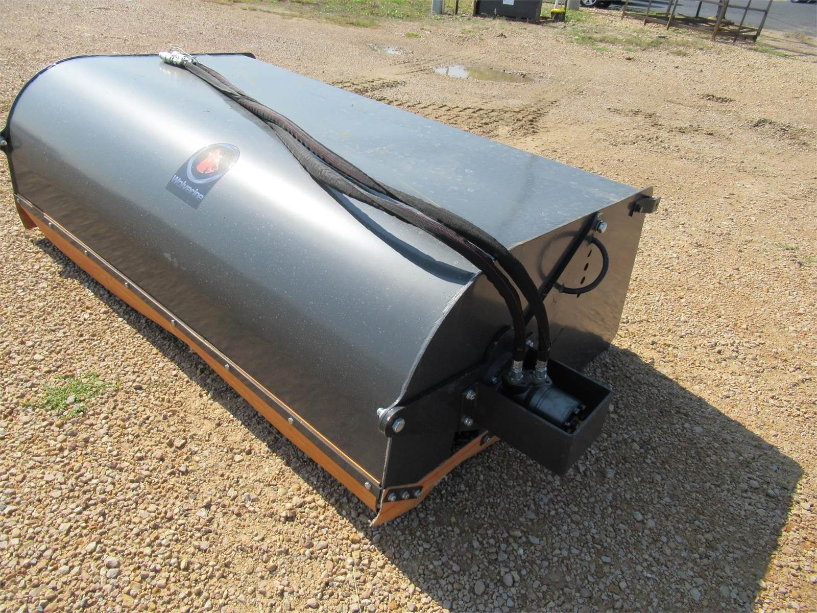2023 Wolverine 72" SKID STEER BOX BROOM Sweeper Attachment For Sale