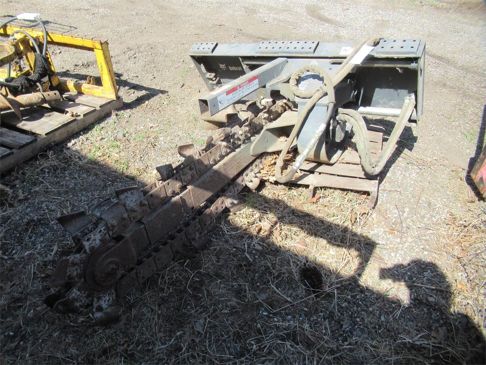 Bobcat TL303 SKID STEER TRENCHER Trencher Attachment For Sale Elk