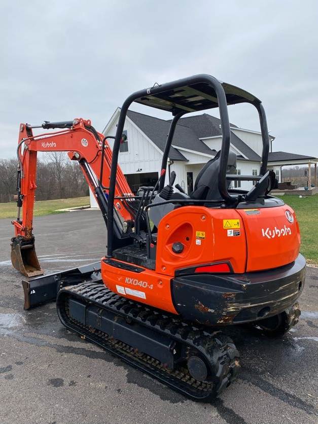 2021 Kubota KX0404 Mini Excavator 942 hrs / 6way blade / aux