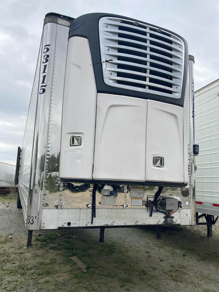 2018 CIMC 53 ft Reefer Trailer Sliding Axle, Swing Door, Carrier For