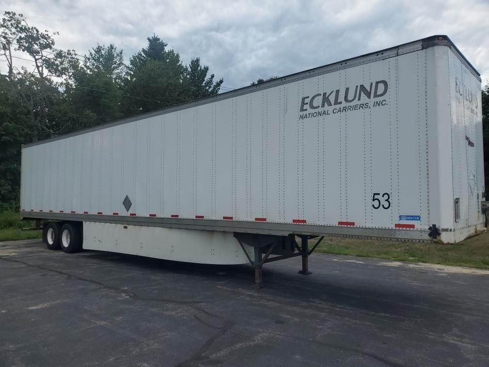 2013 Stoughton 53 ft Dry Van Trailer Swing Door, Air Ride, Sliding