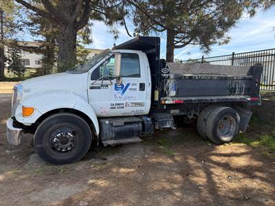 2013 Ford F750 DRW 4X2 Dump Truck - Dump Body