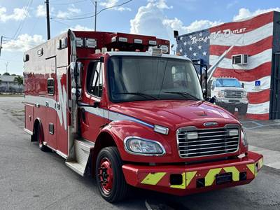 2016 Freightliner M2-106 Class A Ambulance - Cummins - Allison - 24,880 GVWR