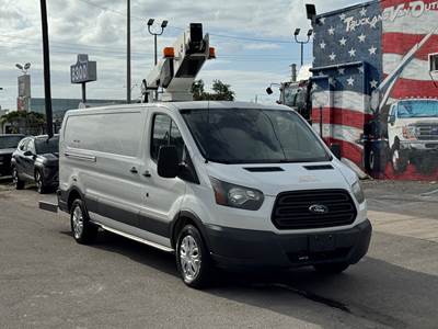 2017 Ford Transit T350 Bucket Van, - Versalift Vantel 29NE-01 Aerial Lift, Ready to work, Hard-to-Find