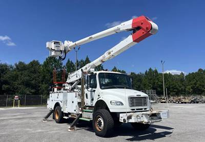 2012 Freightliner Business Class M2-106 Boom / Bucket Truck - Altec AA755 Aerial Lift