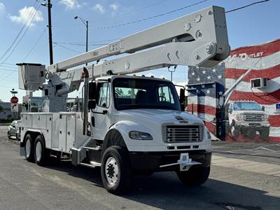 2017 Freightliner M2 106 76 ft Boom / Bucket Truck - Altec A77T Aerial Lift, Automatic, Tandem Axle