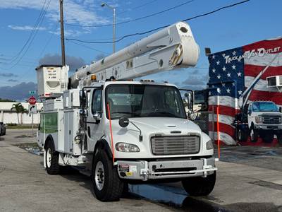 2018 Freightliner M2-106 Equipped W/ALTEC A55E Articulating Boom, 43' Side Reach, 61' Max Working Height