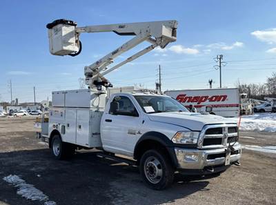 2017 RAM 5500 45' Boom Boom / Bucket Truck - Versalift SST40EIH Aerial Lift