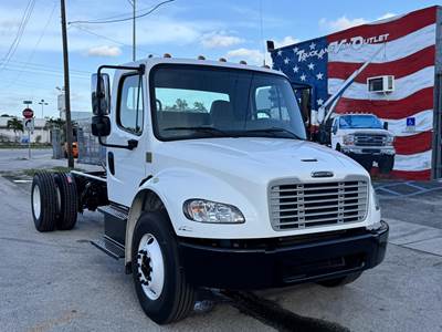 Freightliner M2 106 Single Axle Cab & Chassis - Cummins, 220HP, Allison, Non-CDL