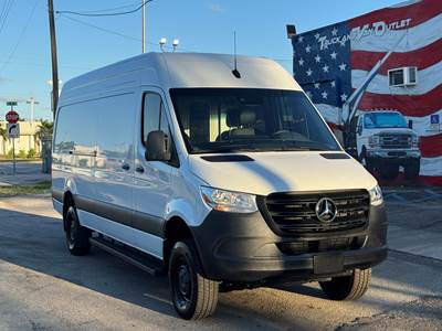 2024 MERCEDES BENZ SPRINTER 2500 HIGH ROOF CARGO VAN, AWD, DIESEL, VERY LOW MILES, CLEAN CARFAX, WON'T LAST