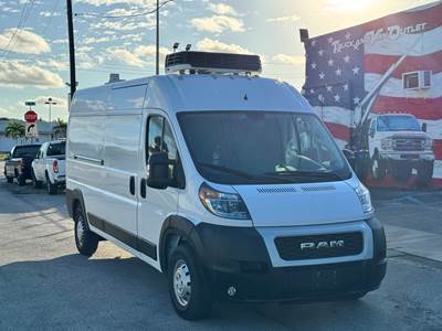 2021 RAM ProMaster 2500 High Roof, Extended, Refrigerated Box Van, Insulated Body,  - Carrier INTEGRA 30S Reefer