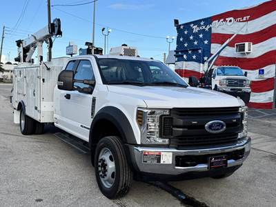 2019 Auto Crane HC6 6,000 lbs. Crane Mounted on a 2019 Ford F-550SD Welder/Compressor