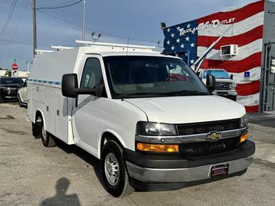 2020 Chevrolet Express 3500 KUV Mechanic / Service Truck - Reading CSV Enclosed Service Body