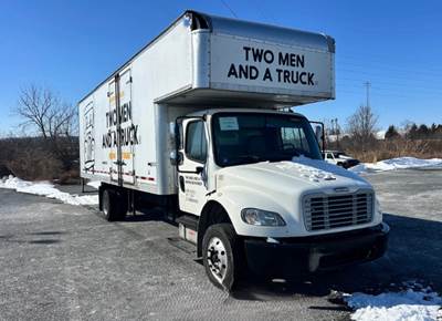 ** NON-CDL ** 2019 FREIGHTLINER M2-106 BUSINESS CLASS, 26' MOVING BODY, ATTIC, WALK-UP RAMP, SIDE DOORS, LOW MILES, READY FOR WORK