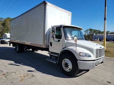 ** HARD-TO-FIND 28' BOX ** 2021 FREIGHTLINER M2-106, CUMMINS ISB 260 HP ENGINE, ALLISON AUTOMATIC, ** HI-CUBE 109" BODY **