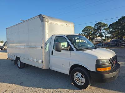 2019 GMC Savana Cutaway G3500, 16 Box, 6.0L V8 Automatic, 107k Miles, Former Penske Unit, Fleet Maintained