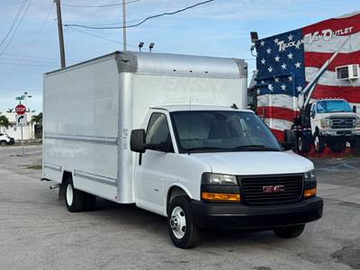2019 GMC Savana Cutaway G3500, 16 Box, 6.0L V8 Automatic, 107k Miles, Former Penske Unit, Fleet Maintained