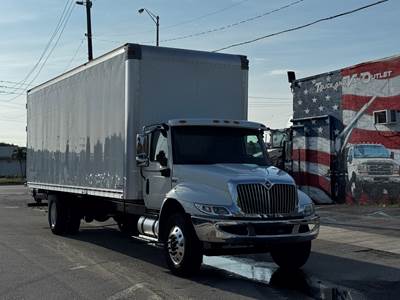2020 International MV607 Box Truck - Morgan GVS109-28 Dry Box Van