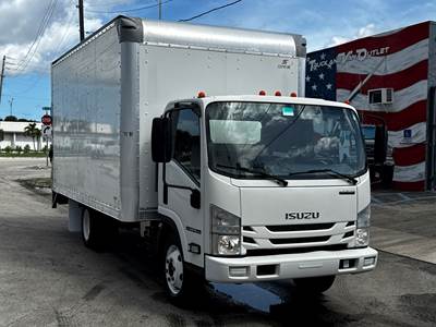 2020 NPR BOX TRUCK, 16' FRP SUPREME BODY, E-TRACKS, ALUMINUM FLOOR, OVERSIZE ALUMINUM LIFTGATE, 6.0L VORTEC