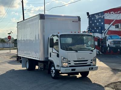 2018 Isuzu NPR HD Box Truck -16' Morgan Body, Tuckaway Liftgate, Automatic, Turbo Diesel, 1-Owner