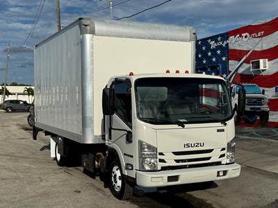 2020 Isuzu NPR HD 16' Box W/Liftgate, 4 Cylinder Diesel, Fleet Maintained, Service Records Available