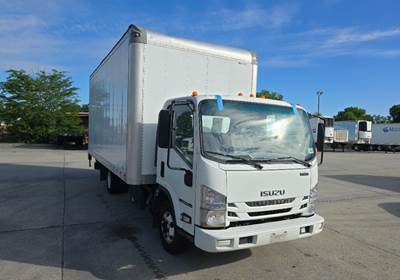 2021 ISUZU NPR-HD 18' BOX TRUCK, DIESEL POWER, 18' MORGAN BODY, 2,500 LBS LIFTGATE, 102" WIDTH, 2,500 LIFTGATE