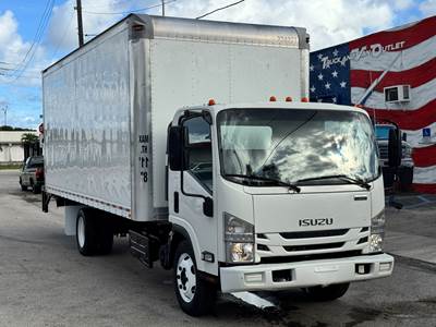 2019 Isuzu NQR,Liftgate, Diesel, Auto, Hard to Find 20' Box